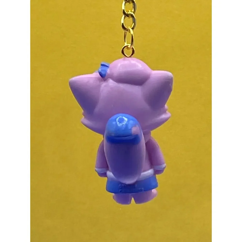Ryan’s World Alpha Lexa Cat Pink Kitty Cat 2” Action Figure KEYCHAIN